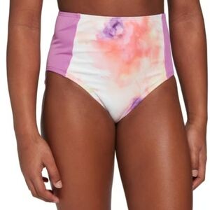 DSG Girls Highwaist Swim Bottoms In Inky Overdye New With Tags Multiple Sizes